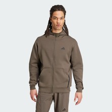 adidas D4T FULL-ZIP HO Erkek   Sweatshirt IY1133