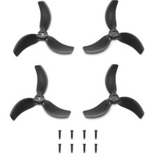 DJI Avata 2 Propellers Yükseltici Pervaneler Model 3032S Siyah Renkli Güçlü İtiş Gücü
