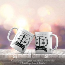 İsme Özel Avukat Meslek Kupa Bardak - Arkadaş ve Sevdiklerinize Hediyelik