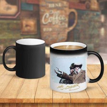 Arazide Askere Bilgi Veren Mustafa Kemal Atatürk Sihirli Kupa Bardak-r125