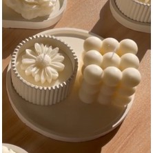Meltt Candle 3'lü Bubble Set Dekoratif Mum