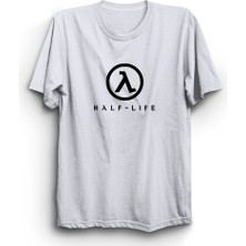 The Fame Half Life Yazılı Logo, Oyun, Game, Gamer %100 Pamuk Tişört
