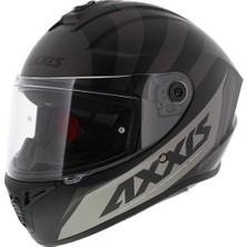 Axxıs Draken S Premier B1 Matt Black Kask + Füme Vizör