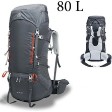 Go Veform  Outdoor Dağcılık, Kamp ve Yürüyüş Sırt Çantası (80  Litre) Gri 8187