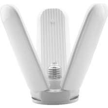 AC Aydınlatma  24W 3 Kanatlı Pervane LED Ampul 6500K (Beyaz Işık)