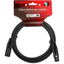 Kirlin Cable MPC-470PB 3 MT Mikrofon Kablosu