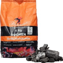 Buchen Mangal Kömürü Naturel Meşe 5 kg (Turuncu)