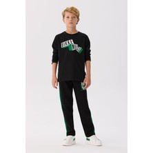 Bikkembergs  Erkek Çocuk Siyah T-Shirt