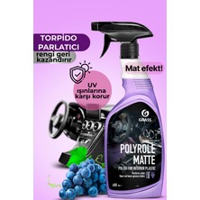 Grass Polyrole Matte Üzüm Mat Plastik Cilası Oto Torpido (600 Ml)