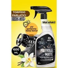 Grass Polyrole Matte Vanilyalı Torpido Temizleyici Parlatıcı (600 Ml)