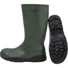 Ege Arge Ege Arge Reçber Günlük Kullanım Soft Pvc Uzun Haki Çizme