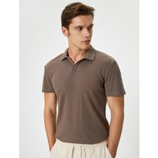 Koton Polo Yaka Tişört Slim Fit Kısa Kollu Pamuklu