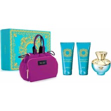 Versace Dylan Turquoise Pour Femme EDT Kadın Parfüm Set 100 ml