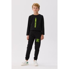 Bg Store Erkek Çocuk Siyah Eşofman Altı