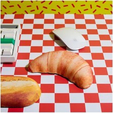 Mustard Kruvasan Mouse Silikon Bilek Desteği