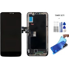 Tkgz iPhone X Lcd Ekran Dokunmatik  Kalite (JK MARKA ) + TAMİR SETİ + TOZ BANTI