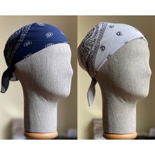 Rupen Kraft 2 Adet Pamuklu Desenli Bandana Klasik Desen Desen Bandana Etnik Desen Bandana