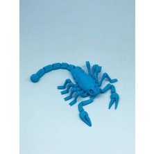 3D Hareketli Akrep Figürlü Oyuncak - Mavi