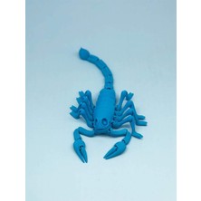 3D Hareketli Akrep Figürlü Oyuncak - Mavi