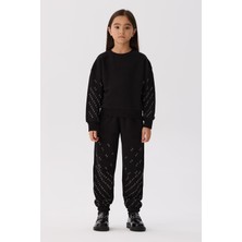 Iceberg Bg Store Kız Çocuk Siyah Sweatshirt