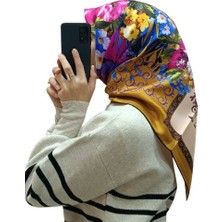 LEVİDORİ-3842 Twill Ipek Eşarp