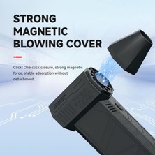 Nıxdorf Mini Turbo Jet Fan  Şiddetli Fan 130000Rpm Yüksek Hızlı Kanal Fanı İle Güçlü Üfleyici Hava