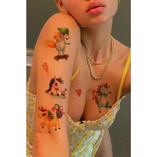 Petek Aksesuar Unicorn Geçici Dövme Tattoo
