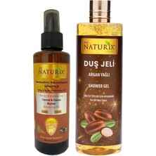 Kakao & Havuç Yağı Spf 15 Yoğun Bronzlaştırıcı Yağ 200 ml Sprey + Argan Yağlı Duş Jeli 400 ml