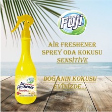 Fuji 6'lı Neon Air Oda Kalıcı Kokusu Sensitive Beyaz Zambak Oda Spreyi 400 ml Oda Kokusu