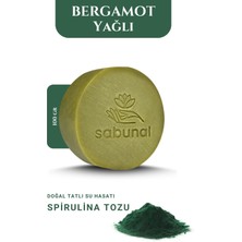 Sabunal Yosun Sabunu Bergamot Yağlı Spirulina Sabun 100 gr x 2 Adet