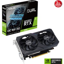 Asus Geforce DUAL-RTX3050-O8G-V2 Gddr6 128BIT DX12 Ekran Kartı