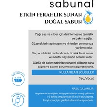 Sabunal Mentollü Nane Sabunu - Ferahlatıcı Yağlı Cilt ve Saç Temizleme Sabunu 100 gr