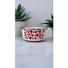Emaye Çorba Hoşaf Çok Amaçlı Kase 12 cm