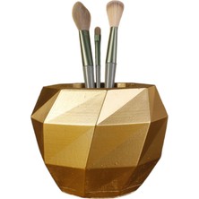 Evenei Makyaj Fırçalığı Düzenleyici Altın Eskitme Renk Model 20