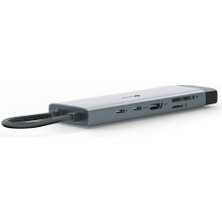 Tp-Link UH9120C, 4K 60Hz Hdmı, Gigabit RJ45 Port, 100W Hızlı Şarj, Sd ve Microsd Kart Yuvası, 5gbps Data Transfer Hızı, 9'u Bir Arada Usb-C Hub