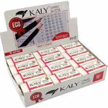 Kaly 24 Adet Beyaz Sınav Silgisi  ART.597 (1 Paket)