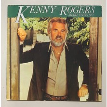 Kenny Rogers Share Your Love Lp Plak (Orjnal Dönem Hollanda Baskı Plak)