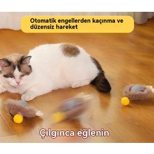 Yummy Kedi Oyuncak Topu Merhaba Topu Evcil Hayvan Sıkıcı Peluş Komik Kedi Topu (Yurt Dışından)