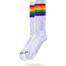 American Socks Rainbow Pride Mid High Çorap AS015