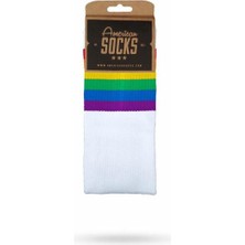 American Socks Rainbow Pride Mid High Çorap AS015