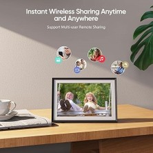 Arzopa Dijital Fotoğraf Çerçevesi 10.1 Inc Wifi 32GB 1280X800 IPS Ekran