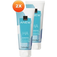 Avon Anew Hyalüronik Asit İçeren Gece Maskesi İkili Set 75 ml