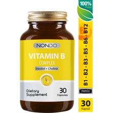 Nondo Vitamin B Complex 30 Kapsül