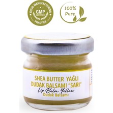 Dudak Bakım Kremi - Lip Balm (Limon Kabuğu & Shea Butter Yağlı) 29 ml.