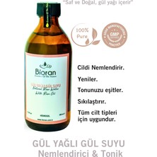 Gül Yağlı Gül Suyu Aydınlatıcı ve Gözenek Sıkılaştırıcı Tonik  200 ml (fliptop kapak)