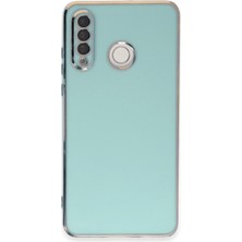 Newface Huawei P30 Lite Kılıf Volet Silikon - Açık Yeşil 13