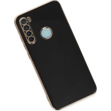 Newface Xiaomi Redmi Note 8 Kılıf Volet Silikon - Siyah 13