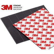 3m Yapışkanlı Mıknatıs Magnet, Güçlü Çok Amaçlı Süsleme Mıknatısı Dolap, Nişan, Bebek, Kına 15x15 Mm