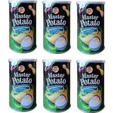 Master Potato Soğanlı & Ekşi Kremalı Cips 60 gr x 6 Adet