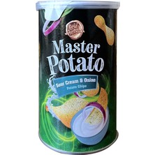 Master Potato Soğanlı & Ekşi Kremalı Cips 60 gr x 6 Adet